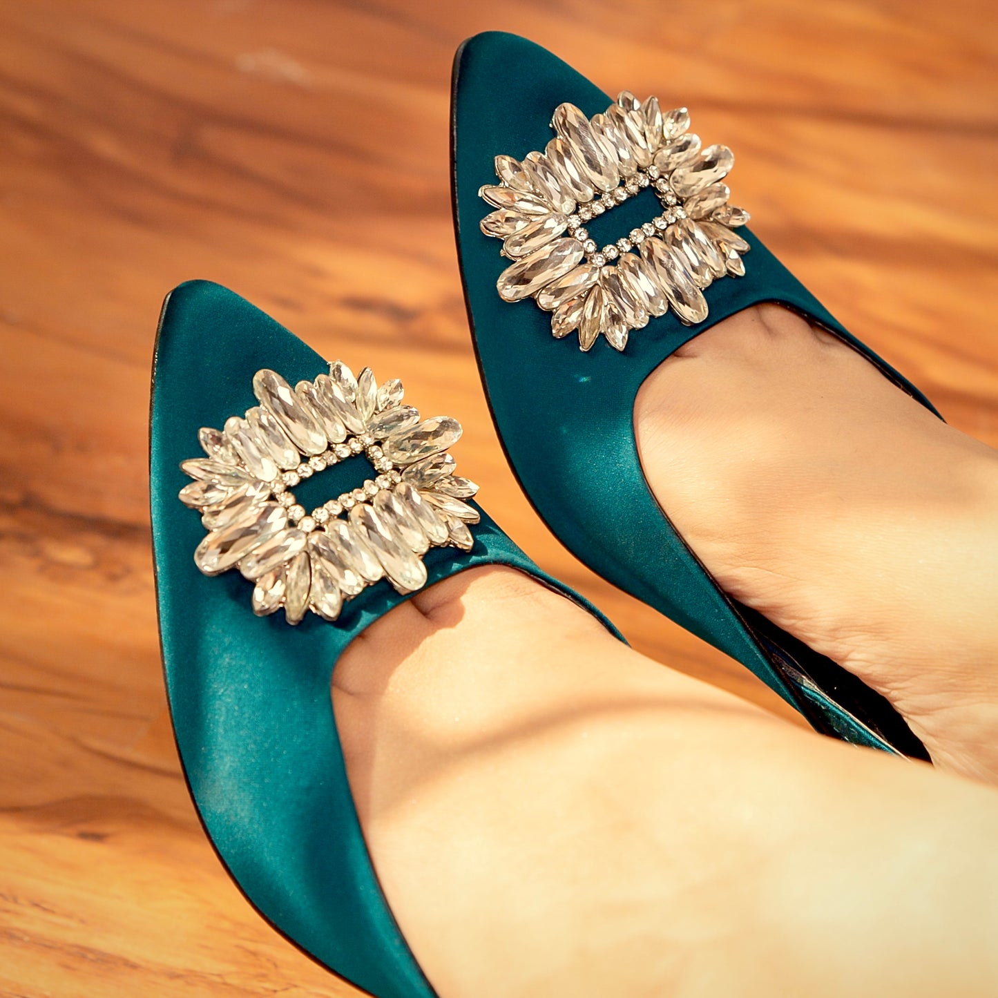 Christina Slingback Heeled Sandal