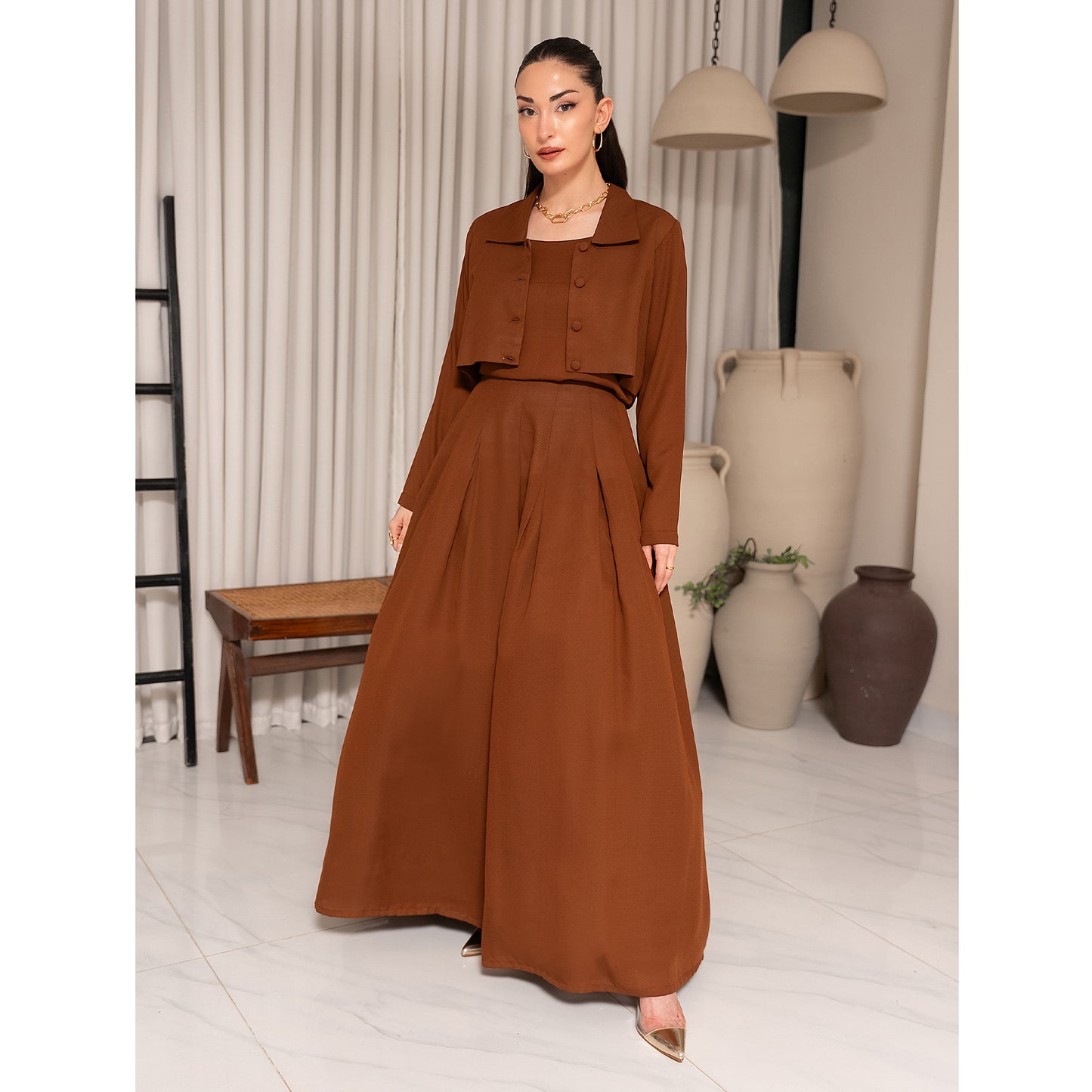 Urban Coat Long Dress