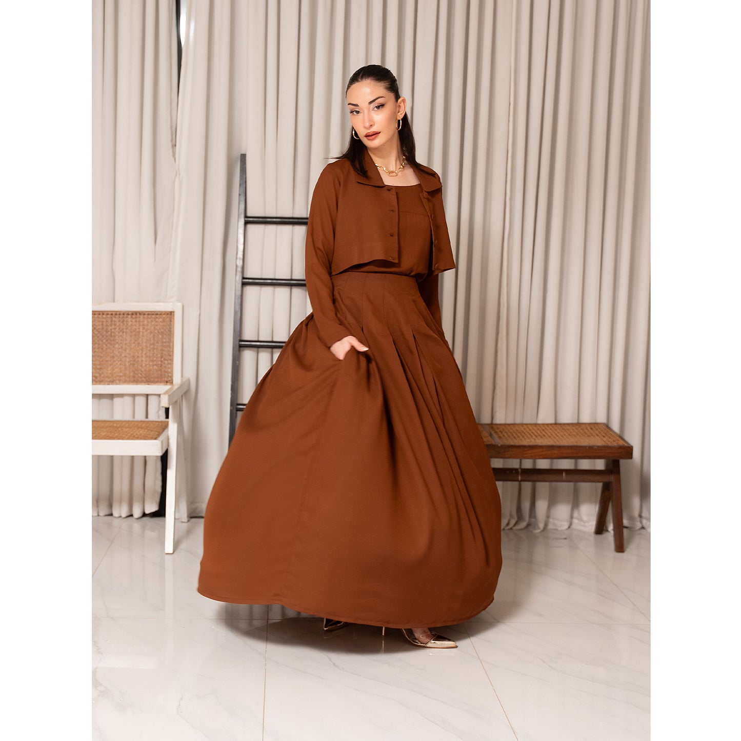 Urban Coat Long Dress