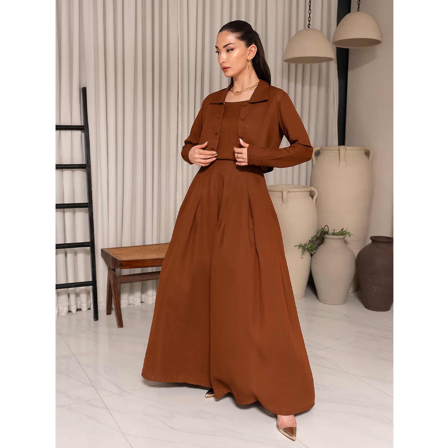 Urban Coat Long Dress