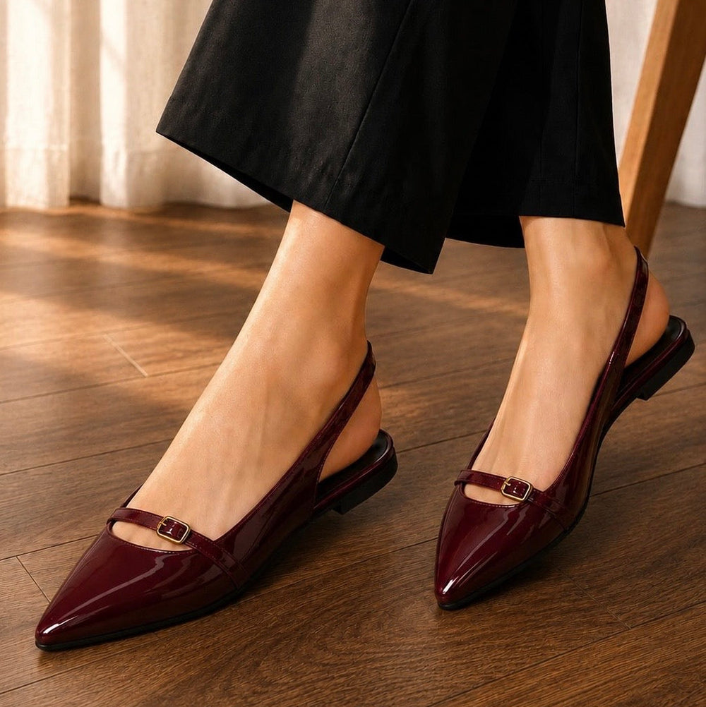 Isabella Slingback Flats
