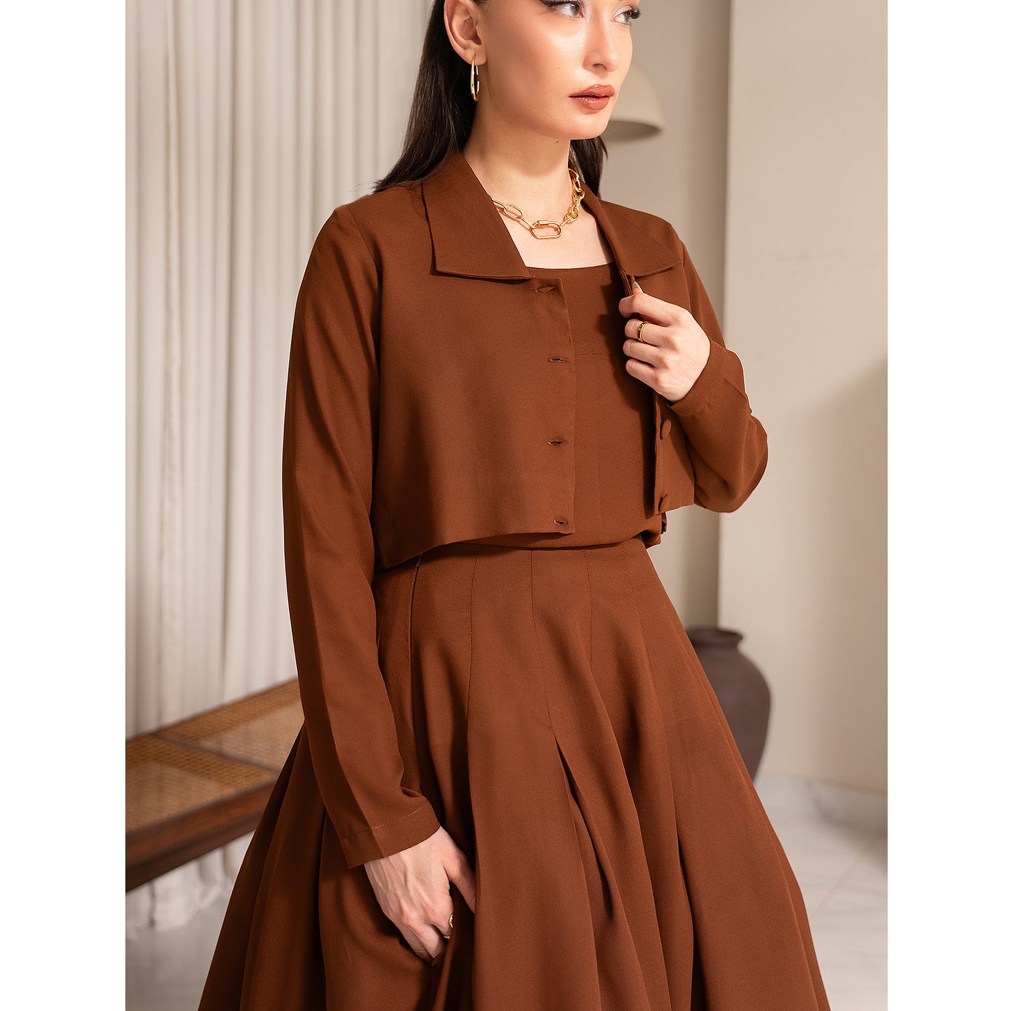 Urban Coat Long Dress