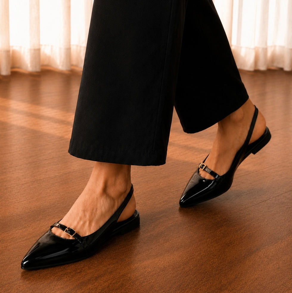 Isabella Slingback Flats