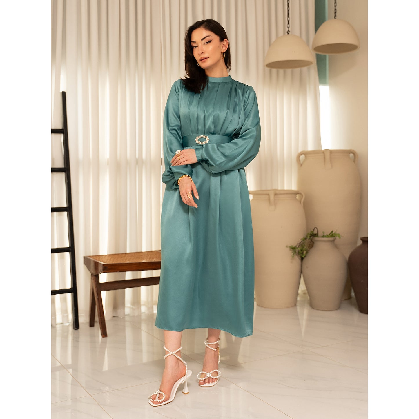 Moonlight Brooch Dress