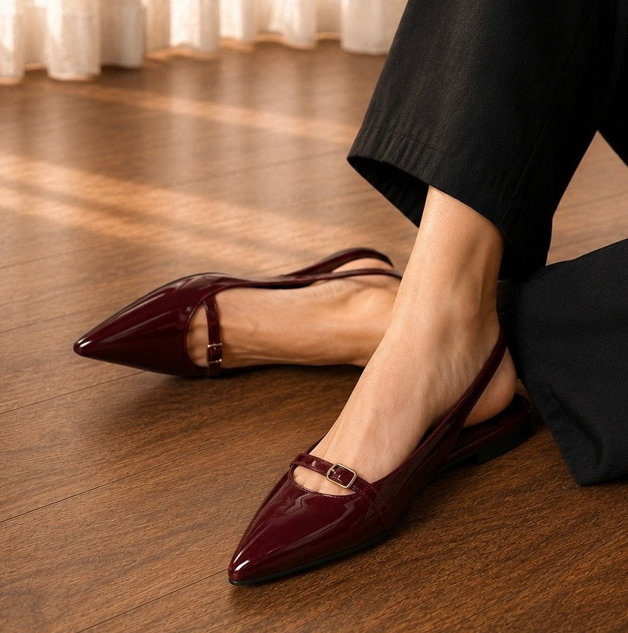 Isabella Slingback Flats