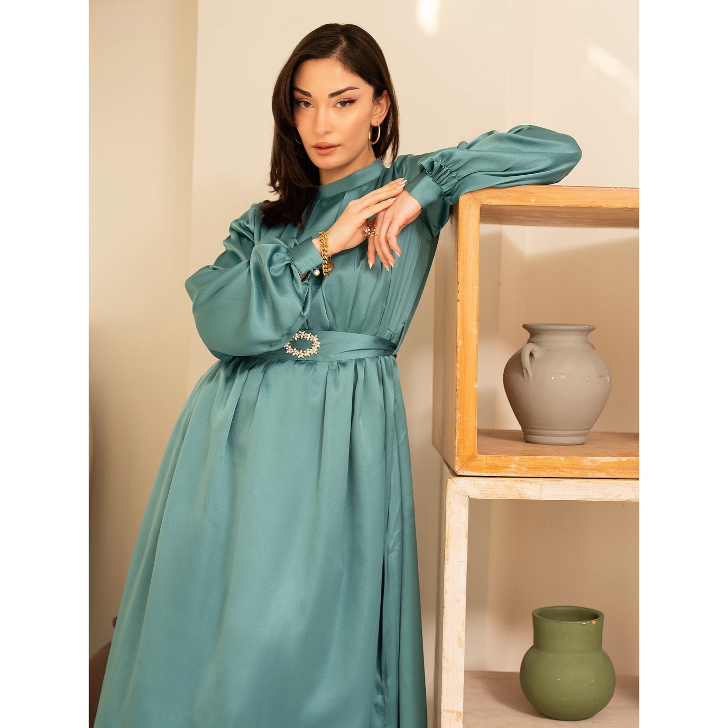 Moonlight Brooch Dress