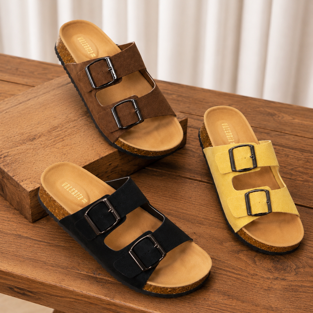Birkaen Buckle Wedges