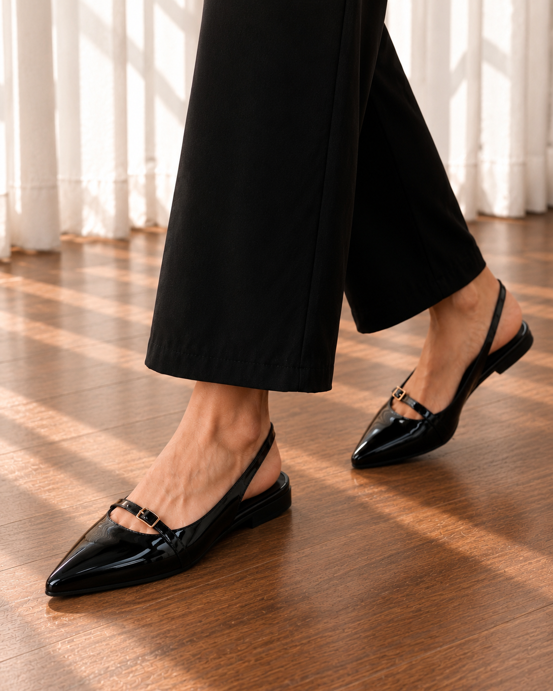 Isabella Slingback Flats