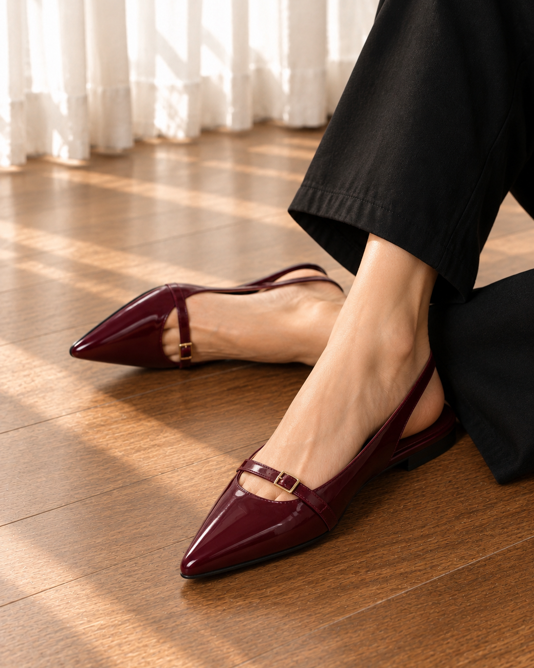 Isabella Slingback Flats