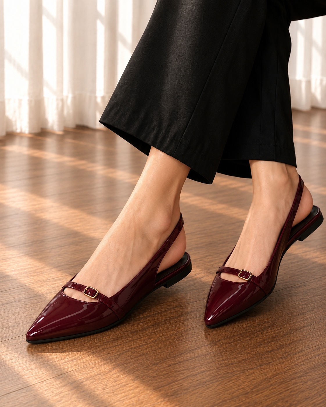 Isabella Slingback Flats