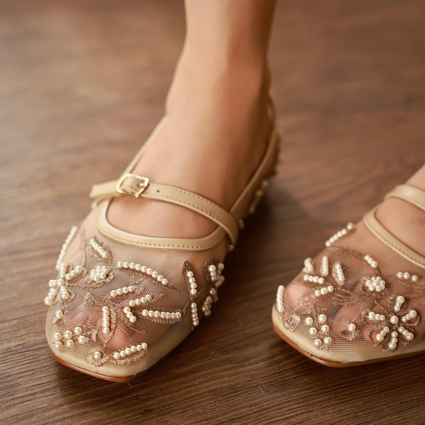 Zara Embroidery Pumps